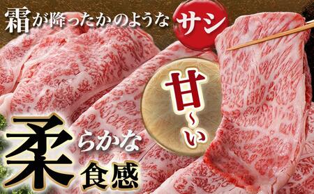 宮崎牛ローススライス(300g×3P)≪みやこんじょ快速便≫_AD-N402-R_(都城市) 宮崎県産宮崎牛 300g×3P 牛肉 ロース スライス すき焼き しゃぶしゃぶ