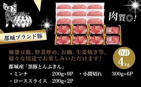 「黒豚とんぷきん」てげてげ大盛4kgセット_18-5901