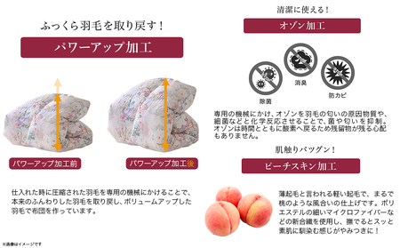 【柄ブルー】二層キルト羽毛掛布団95%プレミアムゴールドラベル1.2kg SL_AK-J203-gbl_(都城市) 綿100% 80サテン 光沢 しなやかさ 柔らかさ 心地よい ホワイトグースダウン プレミアムゴールドラベル 羽毛ふとん 高級キルト ダウンプルーフ加工 7年保証付