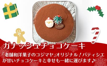 【☆クリスマス☆】★数量限定★メリクリ♪九州産ひな鶏スモークチキン＆ガナッシュチョコケーキ≪12月20日～23日お届け≫_MJ-1567-OJX