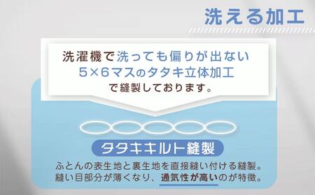 抗菌防臭加工洗えるダウンケット ホワイトダック90%【S】≪みやこんじょ快速便≫_AE-E105-R_(都城市) 羽毛布団 寝具 抗菌防臭加工 ダウン SEKアレルGプラス加工 日本製 肌掛け布団 シングル