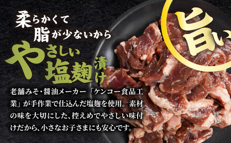 牛ヒレ塩麹タレ漬け1.5kg(焼肉用カット)≪みやこんじょ特急便≫_12-3314-Q_(都城市) 