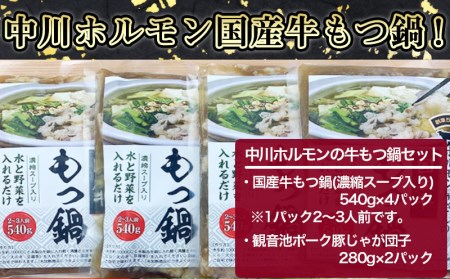 中川ホルモンの牛もつ鍋セット Mj 1527 宮崎県都城市 ふるさと納税サイト ふるなび