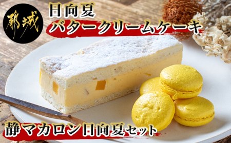 日向夏バタークリームケーキ 静マカロン日向夏セット Le C1 宮崎県都城市 ふるさと納税サイト ふるなび