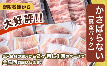 全部真空パック！隔月5回お届け☆都城産豚「ゆずポーク」とゆず加工品の定期便_TAA5-1406_(都城市) ゆずポーク 真空パック ゆずしゃぶしゃぶたれ ゆずゼリー