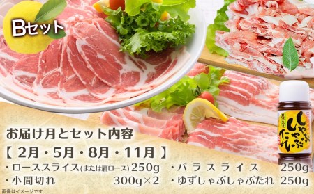 全部真空パック！10回お届け☆都城産豚「ゆずポーク」とゆず加工品の定期便_TAA10-1403_(都城市) ゆずポーク 真空パック ゆずしゃぶしゃぶたれ ゆずゼリー