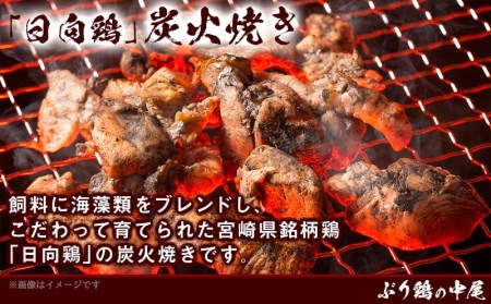 地鶏「ぶり鶏」＆日向鶏 炭火焼きセット_MJ-9306_(都城市) 都城産地鶏「ぶり鶏」炭火焼き(120g×2)/スタミナ卵(4個パック) 宮崎県産地鶏「日向鶏」炭火焼き(120g×2) 平飼いブランド鶏 