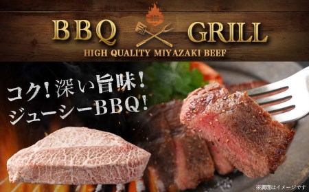 宮崎牛ミスジステーキ 約100g×6枚(真空)_AC-8918_(都城市) 宮崎県産宮崎牛 1枚ずつ真空 ミスジステーキ 希少部位