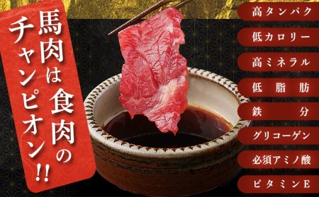 都城産「桜肉」馬刺し ロース・赤身ブロック300gセット_MJ-0119_(都城市) 都城産馬刺 ロースブロック 赤身ブロック 各150g×1 真空 醤油・生姜の小袋付き 桜肉 馬刺し