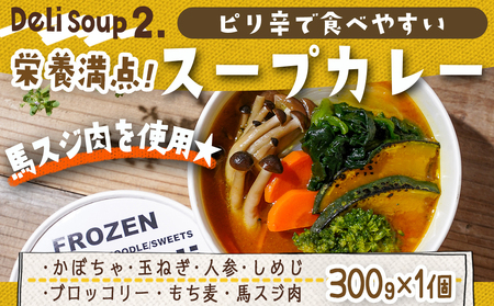 レンジで温めるだけ!ゴロゴロ野菜のスープ&おにぎり3種セット_AO-F701_(都城市) スープカレー ゆず塩鶏団子スープ ユッケジャンスープ 玄米おにぎり 十六穀おにぎり もち麦おにぎり