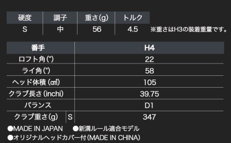 スリクソン ZX Mk II ハイブリッド カーボンシャフト 【S/H4】_ZU