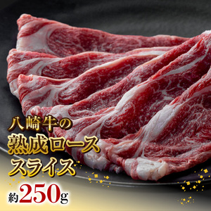 八崎牛の熟成ローススライス約250g N0105-YB069