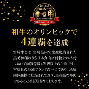 宮崎牛焼肉食べ比べ3種盛合計300gN0140-YA5506