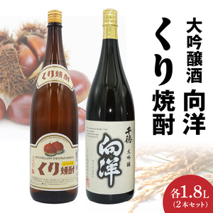 くり焼酎 向洋(千徳)酒セット N0115-YC708