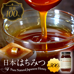【延岡産】日本はちみつ300g　N0121-YZA374
