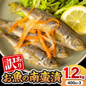 【訳あり】お魚の南蛮漬（400g×3）N0212-YA2273