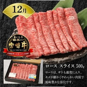 【12ヶ月定期便】宮崎牛食べ比べ N0147-YH068