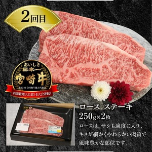 【6ヶ月定期便】宮崎牛と宮崎県産豚食べ比べ N0147-YG0248