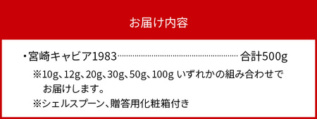 宮崎キャビア1983(500g) N027-YM004