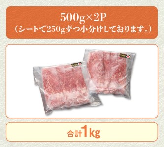 宮崎牛 モモスライス 1kg 4～5人前　N0140-ZA823