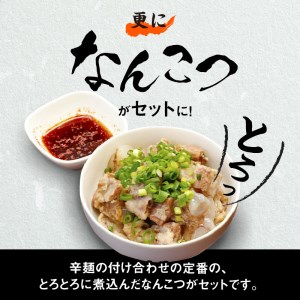 辛麺4食・なんこつ1セット【3ヶ月定期便】 N040-YD0210