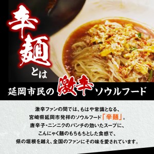 辛麺4食・なんこつ1セット【12ヶ月定期便】 N040-YH051