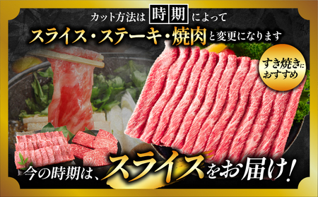 【4月末までにお届け】【畜産農家応援】数量限定 厳選 宮崎牛 赤身 スライス 計1kg_CD83-25-04