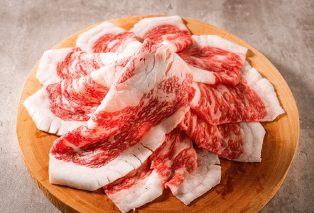 【自社農場和牛】富永和牛バラスライス　1.0㎏ （ 和牛スライス 牛肉スライス スライス スライス スライス スライス ）