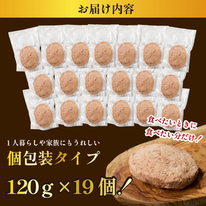 黒毛和牛専門店の宮崎県産黒毛和牛ハンバーグ 19個 (牛肉 訳あり 惣菜 ハンバーグ 個包装 小分け 冷凍 人気) ハンバーグ 和牛ハンバーグ 黒毛和牛ハンバーグ 大人気ハンバーグ ハンバーグ