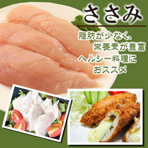 【カット済み】宮崎県産若鶏ヘルシーセット 計5.6kg（むね肉 ささみ 鶏肉 鶏ムネ ムネ 唐揚げ 焼き鳥）