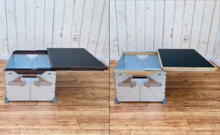 スノーピーク シェルフコンテナ50タイプ専用 スライド式天板(レザー調ブラック) 楽天市場】シェルフコンテナ 50タイプ専用 スライドレール式天板