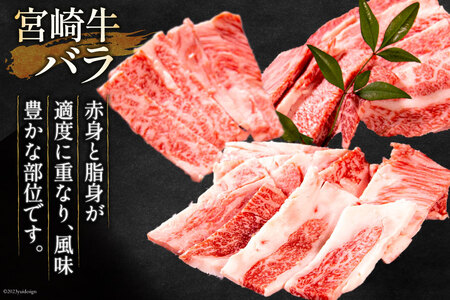 牛肉 定期便 3回 宮崎牛 バラエティAコース 計 1.3kg [ミヤチク 宮崎県 日向市 452061590]