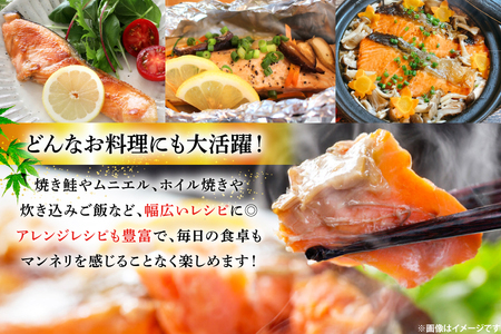 鮭 厚切り 塩銀鮭 A品 切り身 約1.5kg [安田 宮崎県 日向市 452061275]