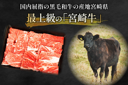 【畜産農家応援】 牛肉 焼肉 宮崎牛 ウデ 焼肉用 500g [ ミヤチク 宮崎県 日向市 452061598]