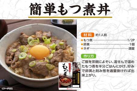 まぼろしの味噌使用 もつ煮 180g×10個 [南日本ハム 宮崎県 日向市