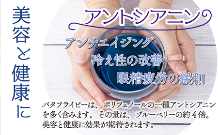 無農薬 バタフライピー ティーバッグ たっぷり３０日セット