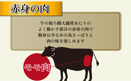 【数量限定】＜冷蔵・真空包装＞A4等級以上！宮崎牛モモステーキ(約100g×6枚・計約600g)_K008-020