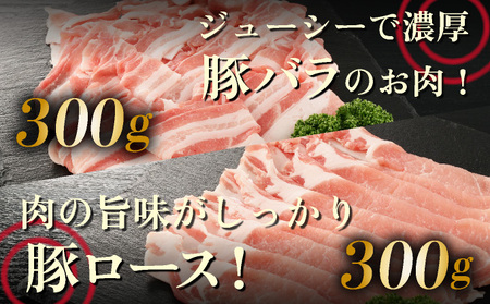 KU217 宮崎県産豚食べ比べセット1.2kg(バラ300g・ロース300g・こま切れ300g×2P)【スーパーほりぐち】