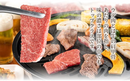 KU427 宮崎牛 ウデ焼肉 計800g（400ｇ×2）