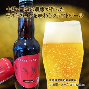 十勝・豊頃の農家が作ったクラフトビール330ml×6本[№5891-0439]