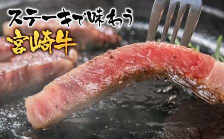 【定期便】宮崎牛3カ月定期便　ステーキ・焼肉　国産牛肉　A4～A5等級＜7-2＞N