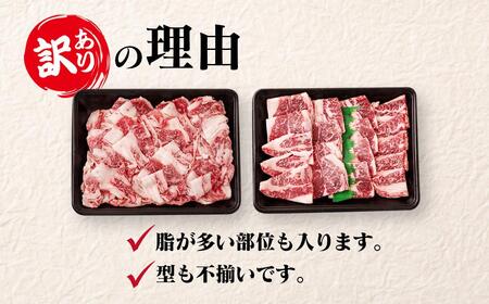 【宮崎牛】訳あり切り落とし500g　4等級以上　国産牛肉＜1-61＞Y