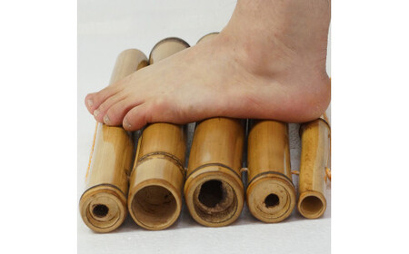 竹家具専門店【梅里竹芸】健康足踏み＜1.5-180＞