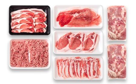 【年内発送】宮崎県産豚肉 ６種 バラエティ2kgセット＜1-70＞小分け スライス 鍋 トンカツ 餃子等★