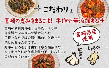 季節のお野菜でつくる!手作り無添加キムチ 6種類 キムチ食べ比べ 囲炉裏Cafe灯<69-1a>