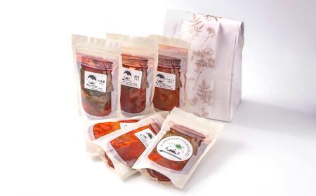 季節のお野菜でつくる!手作り無添加キムチ 6種類 キムチ食べ比べ 囲炉裏Cafe灯<69-1a>