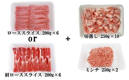 宮崎県産豚肉 4.2kg セット 小分け18パック＜1.7-45＞