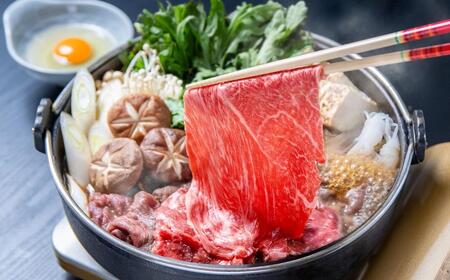 黒毛和牛 「宮崎和牛 齋藤牛」 ローススライス400g すき焼き しゃぶしゃぶ 牛肉＜2.5-37＞