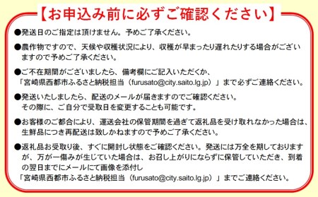 【先行予約】西都市特産品　訳あり宮崎県産完熟きんかん　3㎏＜1.2-41＞