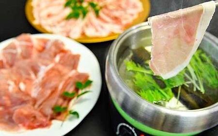 宮崎県産豚肉3種セット 合計1.3kg 小分け 豚すき焼き しゃぶしゃぶ 小間切れ＜1.1-32＞★